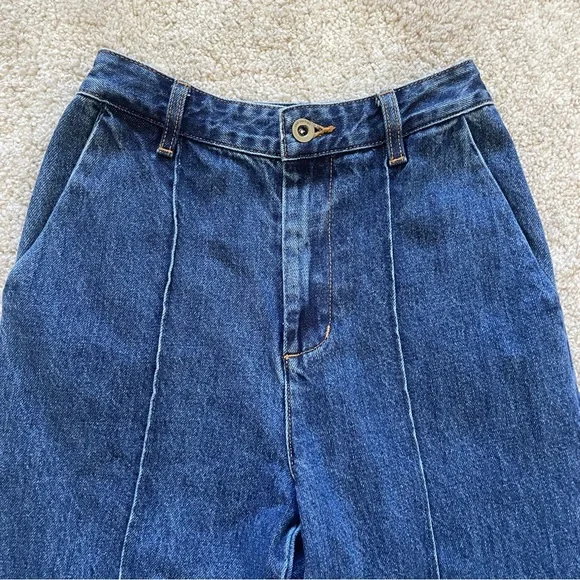 self-portrait Denim Jumpsuit jean size 2